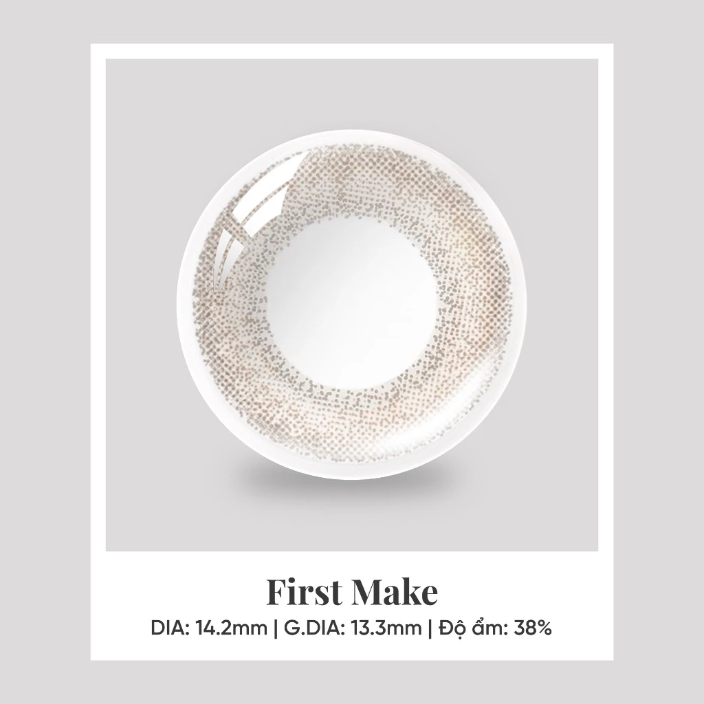 Kính áp tròng SEED Eye Coffret 1 Day UV Màu First Make – Lens Dùng 1 Ngày Có Độ Cận - Lens Optic HN - 5