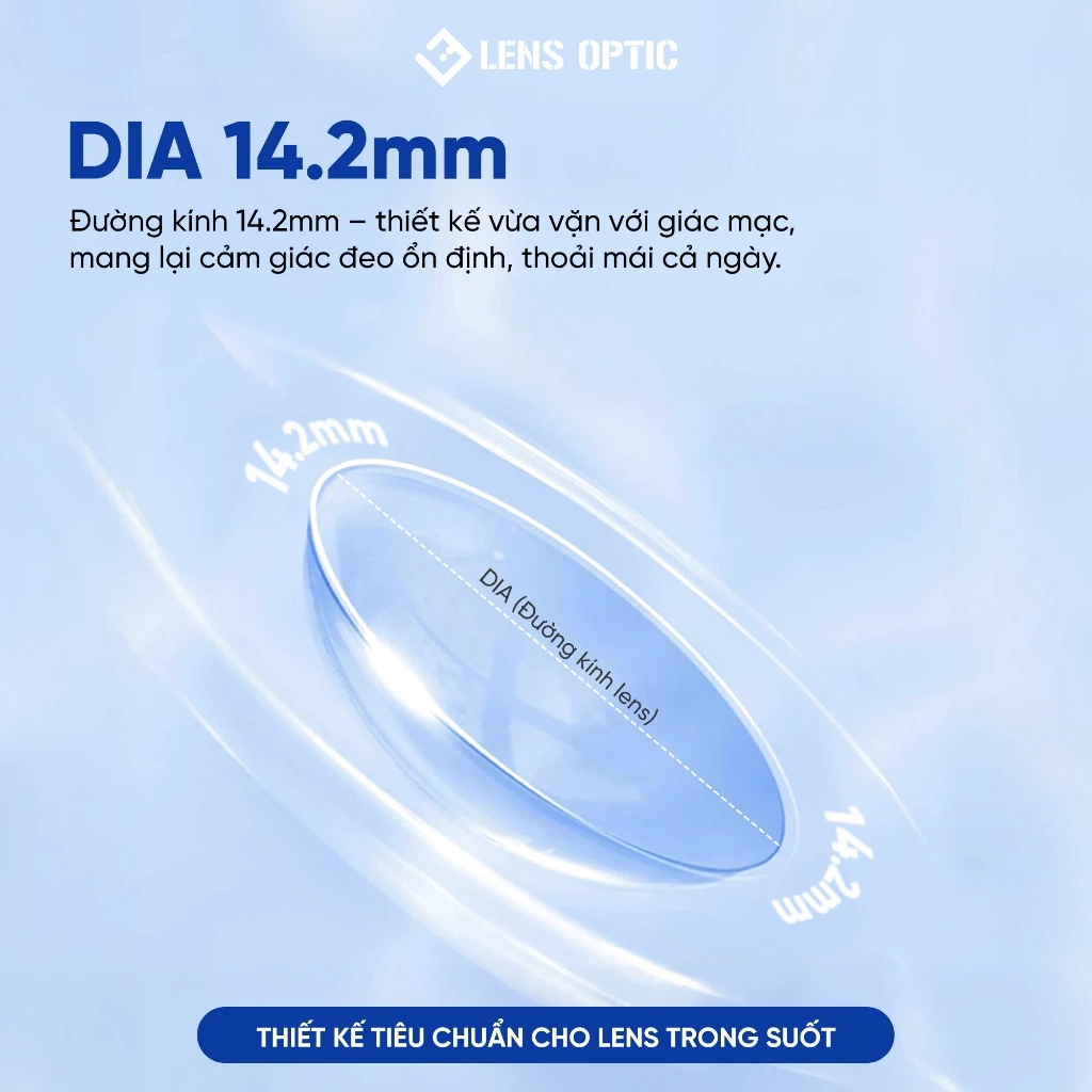 Kính áp tròng 1 ngày SEED 1 Day Pure lens trong suốt có độ cận dành cho mắt nhạy cảm Lens Optic - 4