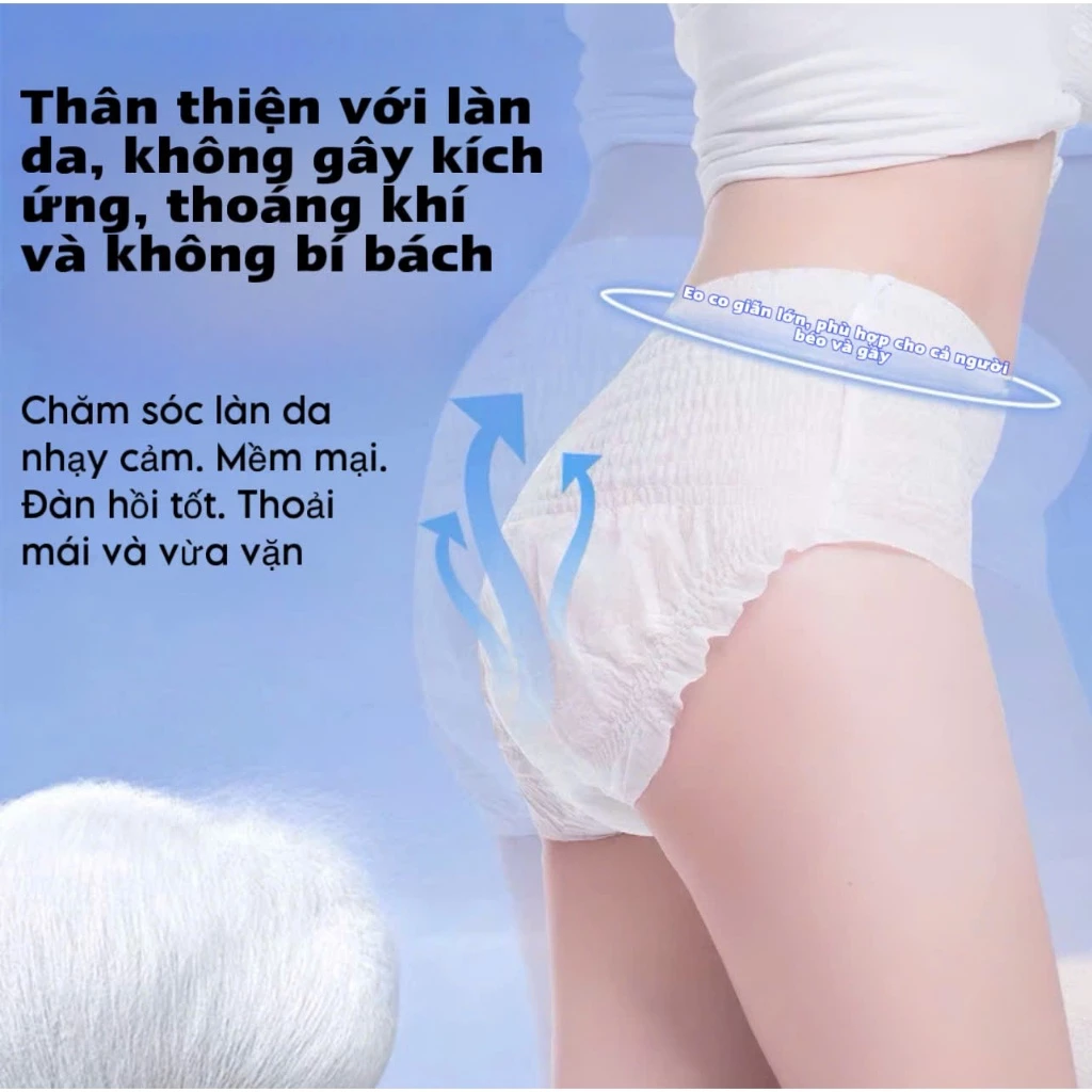 (Gói 32 miếng) Băng Vệ Sinh Dạng Quần VIMOON Mẫu Mới chống tràn, thấm hút tốt dùng được cả ngày và đêm - Tampon, Nữ Wo - 2