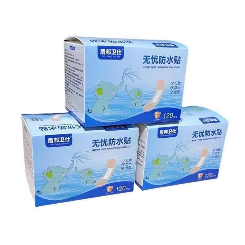 Hộp 120 miếng băng dán cá nhân bảo vệ vết thương chống thấm nước