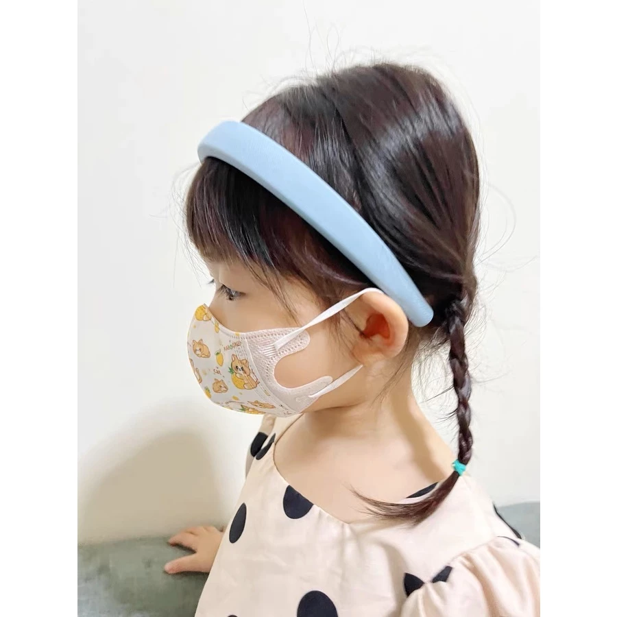 Set 50cái khẩu trang y tế trẻ em 5D in hình họa tiết cho bé từ 0 - 2 tuổi , 3 - 6 tuổi - 3