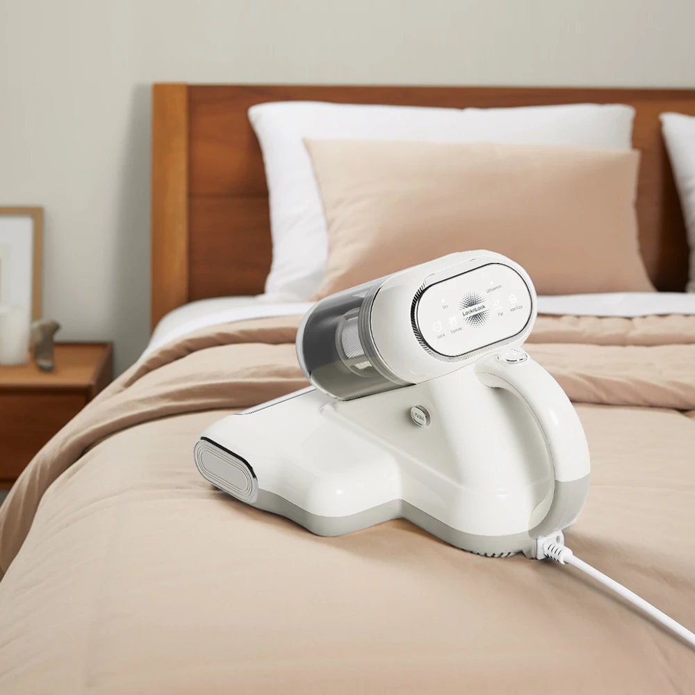 Máy hút bụi giường nệm LocknLock Mattress vacuum cleaner ENV818IVY khử trùng bằng tia UV - Màu ngà - 3