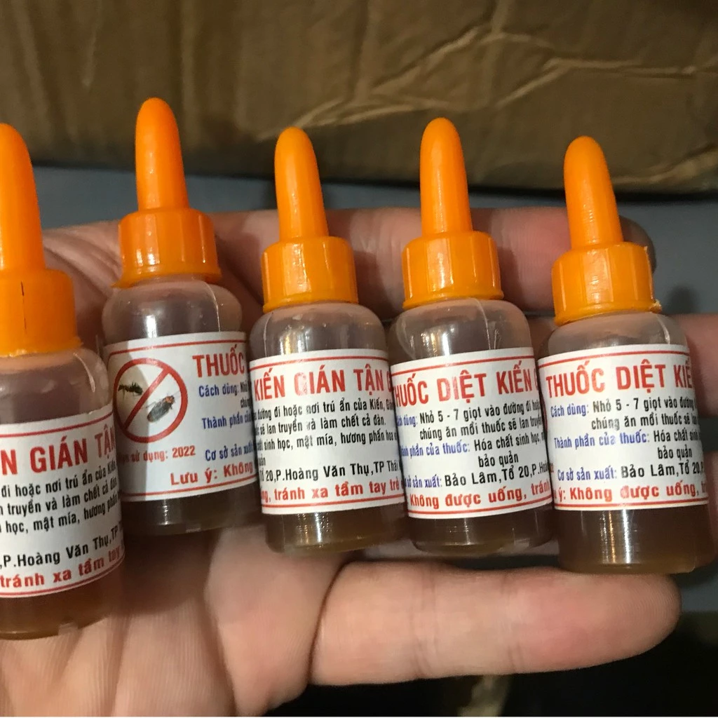 Thuôc Diệt Kiến Gián Sinh Học Việt Nam(Hàng Chuẩn Thái Nguyên)