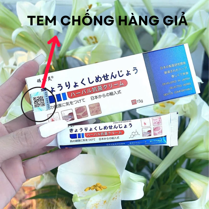 Kem Bôi Da NHẬT BẢN Dứt Điểm Viêm Da Cơ Địa Nấm Ngứa, Hắc Lào, Tổ Đỉa, Ghẻ Nước Cực Kì Hiệu Quả
