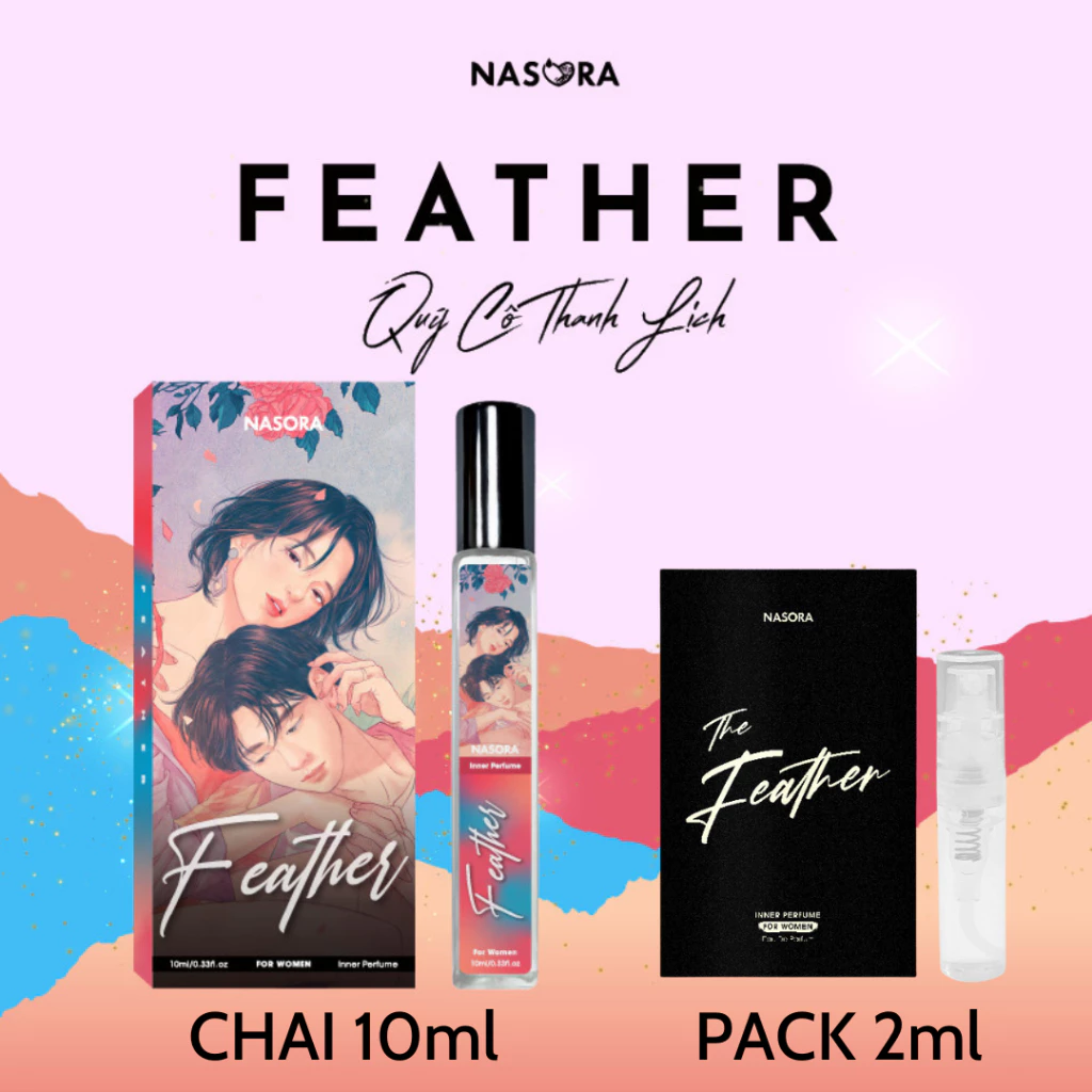Nước hoa vùng kín nữ NASORA quyến rũ, thơm lâu chai 2ml và 10ml - 2