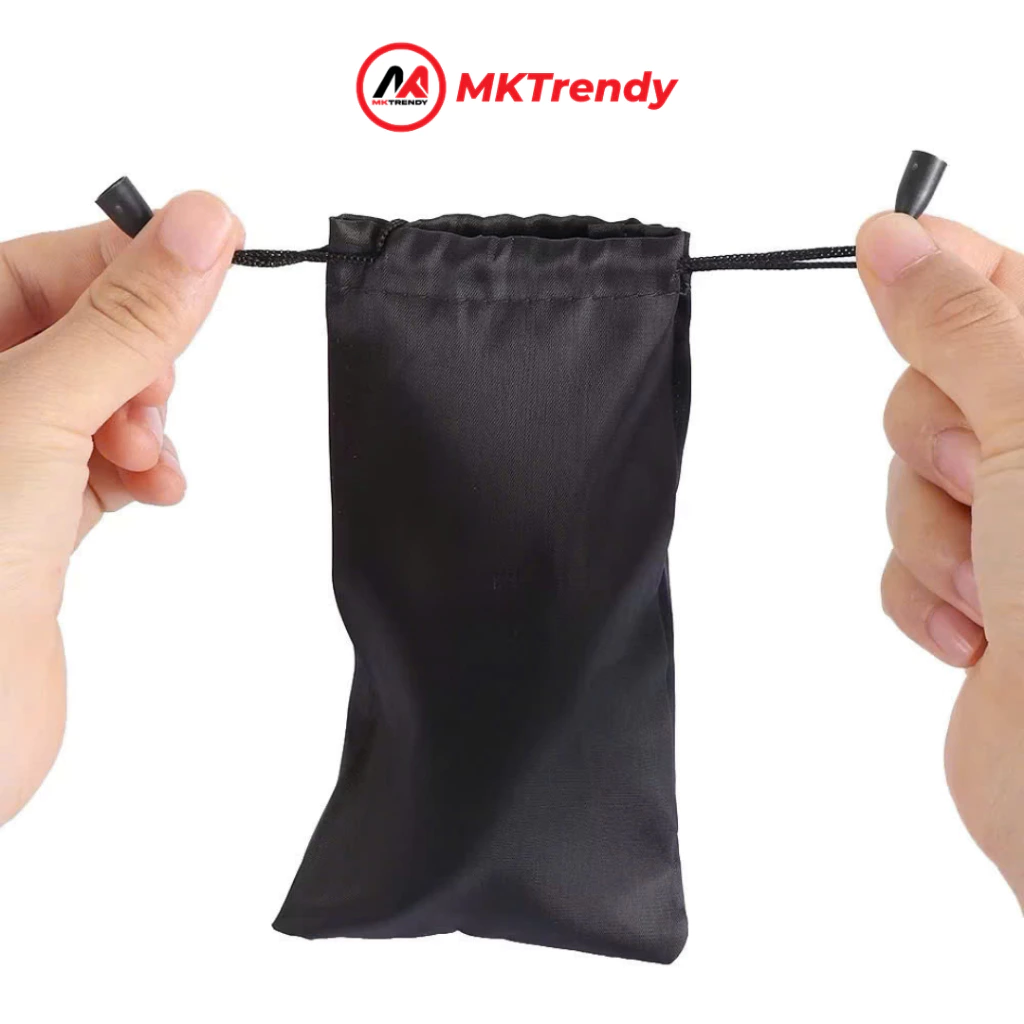 Phụ kiện MKTRENDY túi vải dây rút đựng mắt kính tiện lợi chống trầy xước - 2