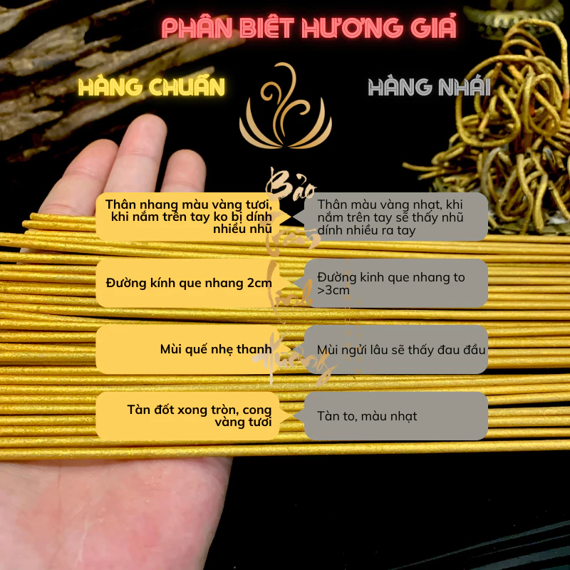 Ống Nhang Vàng Thần Tài 139 Nén - BẢO TRẦM LINH HƯƠNG Vàng Lộc Phong Thủy Cuốn Tàn Đồ Thờ Cúng - 2