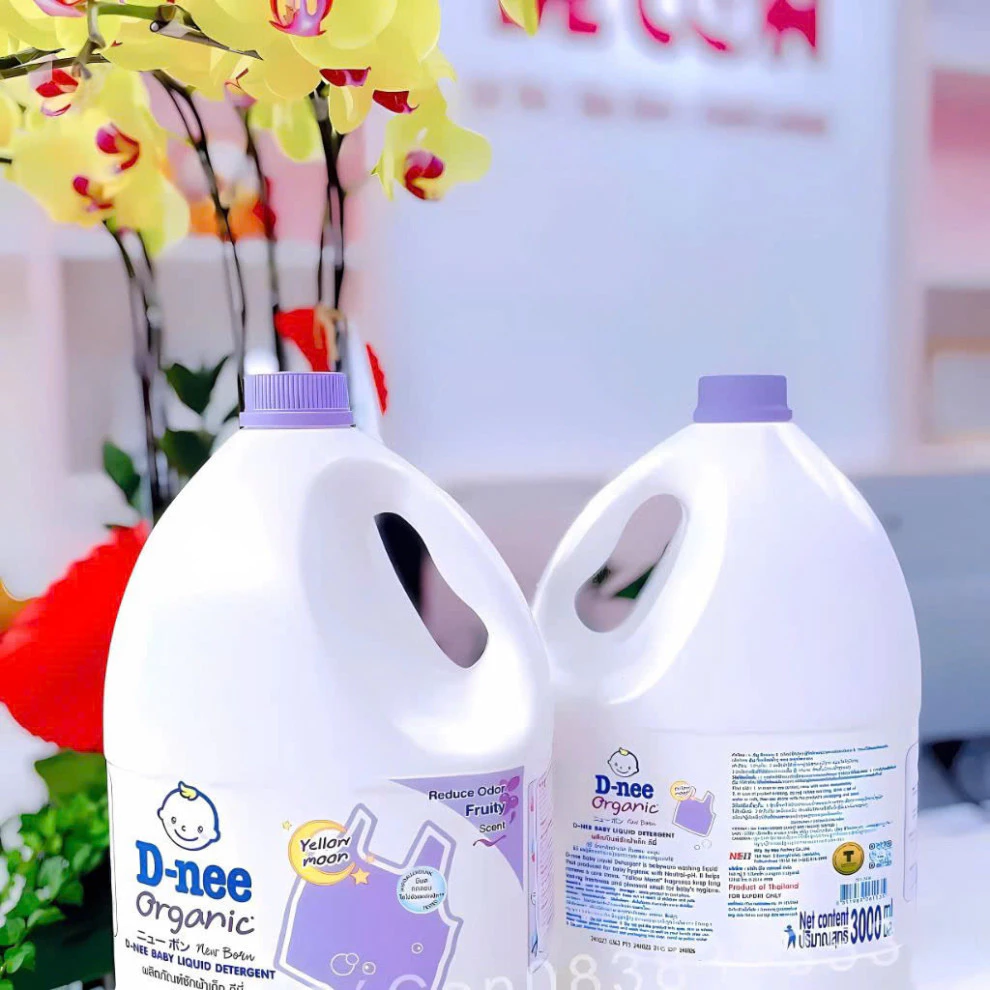 [MUA 1 TẶNG 1] Nước Giặt Dnee Chính Hãng Dung Tích Can 3000ml - Nước Giặt Thái Thơm Dịu An Toàn (Chuẩn Thái) - 3