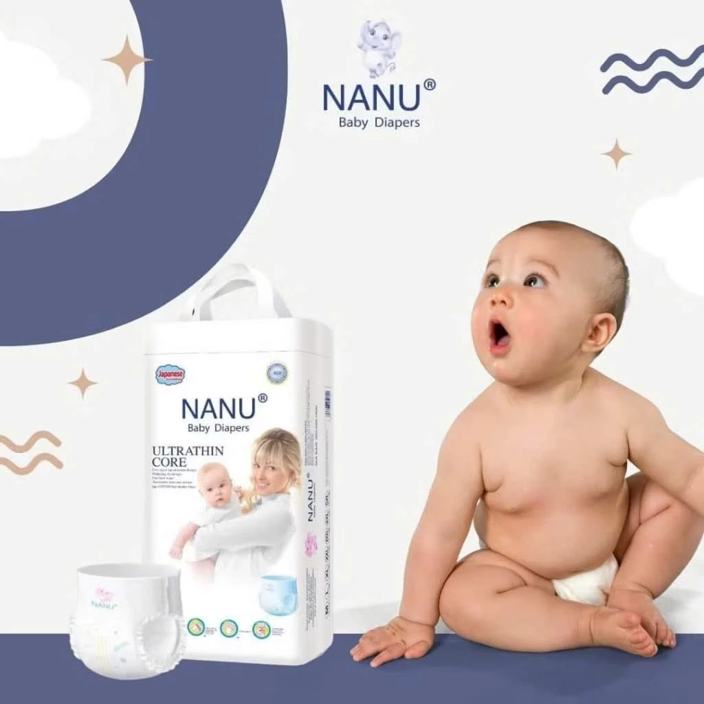 Bịch 50 miếng bỉm quần Nanu cao cấp size S,M, L, XL, XXL,4XL,5XL - 2