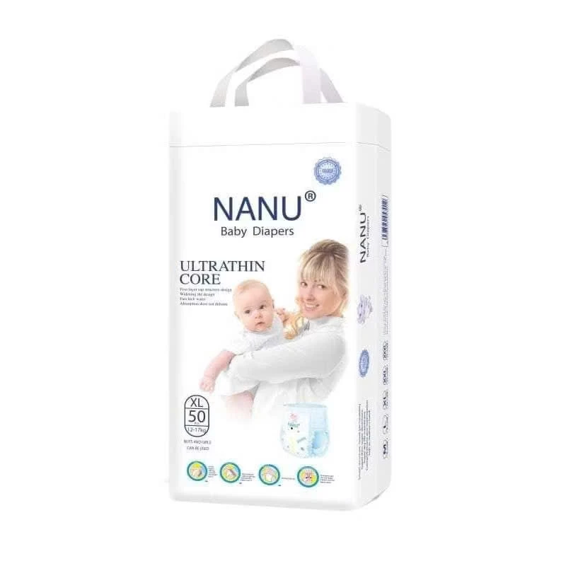 Bịch 50 miếng bỉm quần Nanu cao cấp size S,M, L, XL, XXL,4XL,5XL - 3