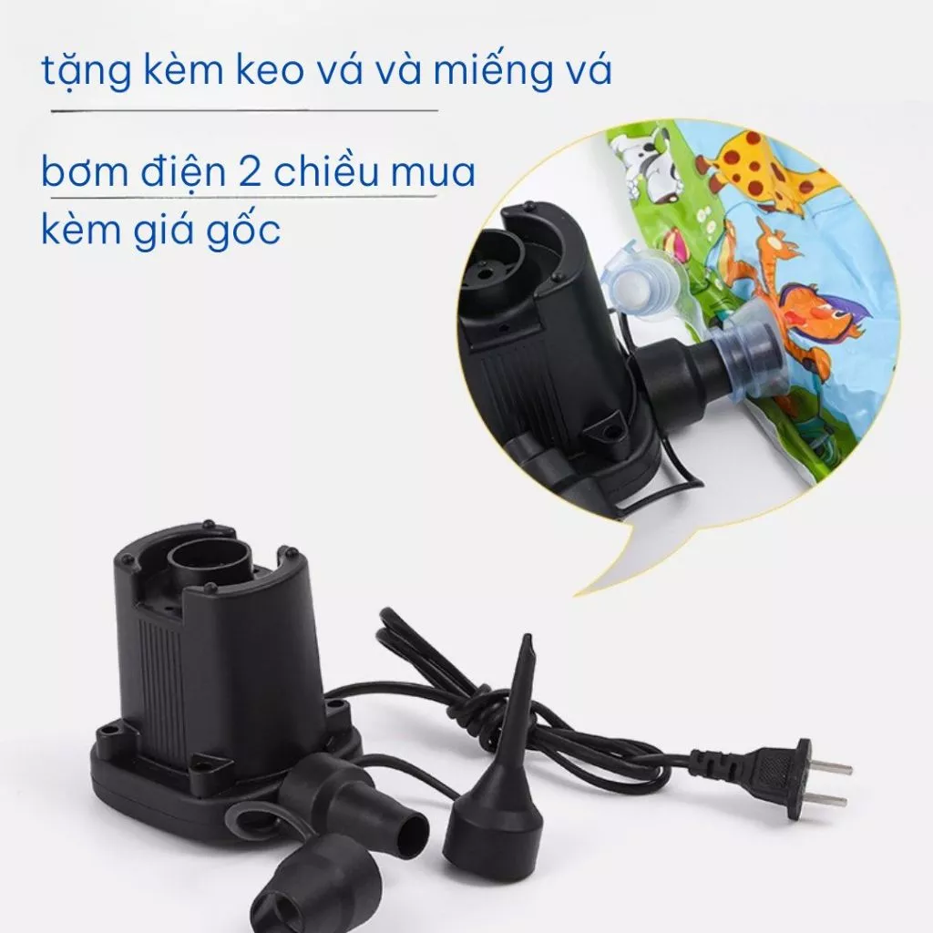 Bể bơi cho bé KAW đáy 2 lớp chống trượt chất liệu PVC cao cấp, độ bền cao - Lỗi 1 đổi 1 2025 - 3