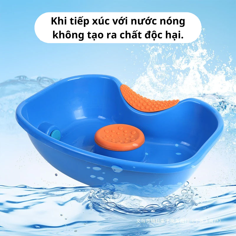 Chậu Gội Đầu, Thau Gội Đầu Tại Giường Cho Bà Bầu, Trẻ Em, Người Bệnh, Chất Liệu Nhựa ABS Cao Cấp, Bền Đẹp - 2