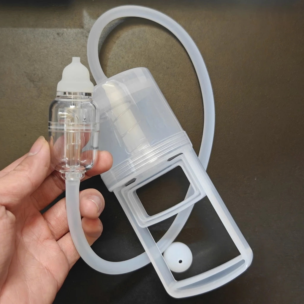 Hút Mũi Cầm Tay Cho Trẻ Sơ Sinh - Thiết Kế Mới 2025 - 3