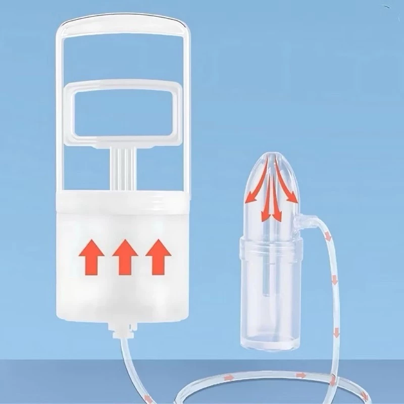 Hút Mũi Cầm Tay Cao Cấp Cho Bé , Dụng Cụ Hút Mũi Kéo Tay Thế Hệ Mới, Chất Liệu Nguyên Sinh, Lực Hút Mạnh, Tiện Lợi Dễ Dà - 5