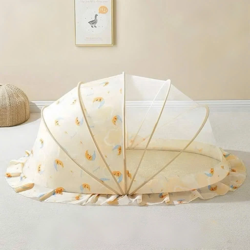 Màn chụp tự bung cho bé - Hàng Loại 1 - Mùng chụp tự bung xếp chống muỗi cho bé - Từ 1 > 3 Tuổi - Hàng tại xưởng - 4