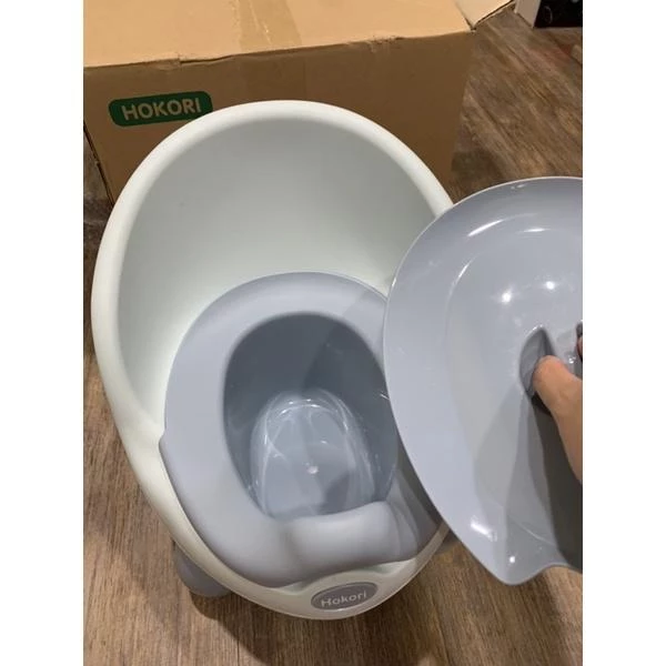 Bô Đi Vệ Sinh Cho Bé Cao Cấp Giúp Bé Tập Đi Vệ Sinh, Bô Gấu Hokori Có Ngăn Chứa Dễ Tháo Lắp - 2