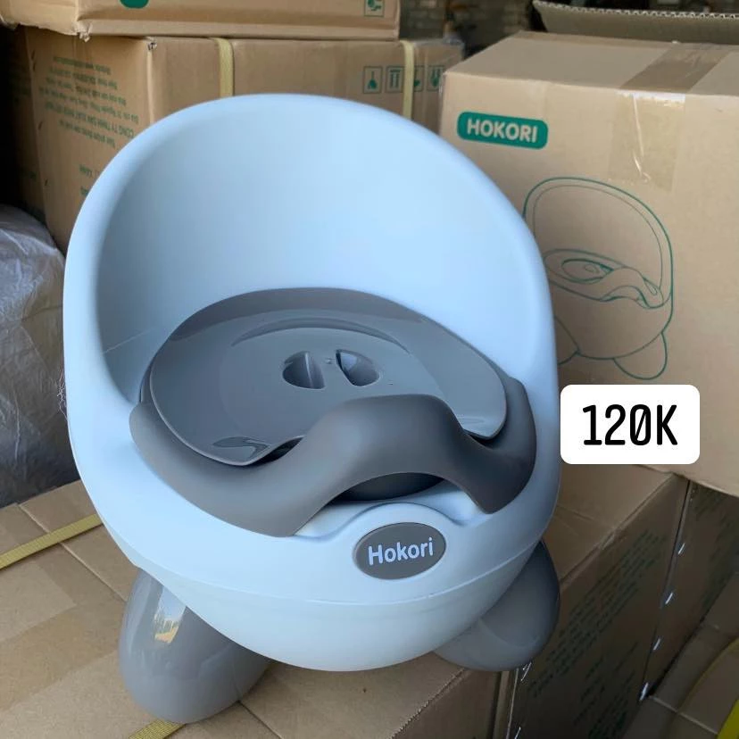 Bô Đi Vệ Sinh Cho Bé Cao Cấp Giúp Bé Tập Đi Vệ Sinh, Bô Gấu Hokori Có Ngăn Chứa Dễ Tháo Lắp - 4