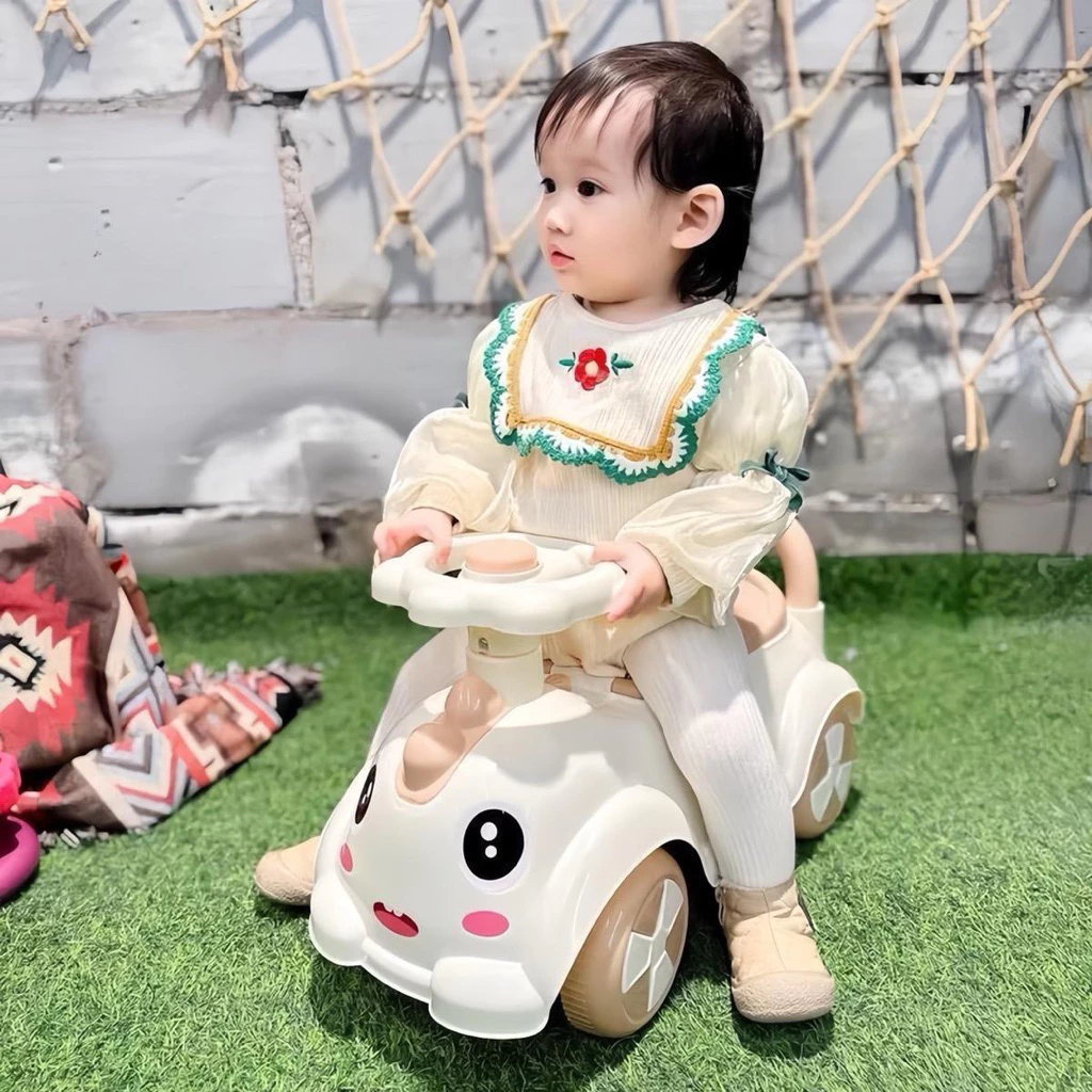 💥FREESHIP💥XE CHÒI CHÂN THỎ, XE CHÒI CHÂN KHỦNG LONG CUTE CHO BÉ YÊU CÓ CỐP CHO BÉ - 3