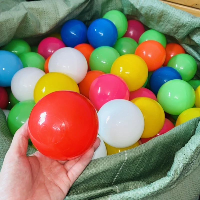 Bóng nhựa Việt Nam 5,5cm-7,5cm-10cm nhựa Hàn nguyên sinh cao cấp, bóng nhựa không mùi an toàn cho bé - 2