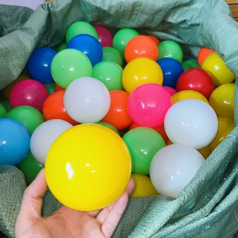 Bóng nhựa Việt Nam 5,5cm-7,5cm-10cm nhựa Hàn nguyên sinh cao cấp, bóng nhựa không mùi an toàn cho bé - 3