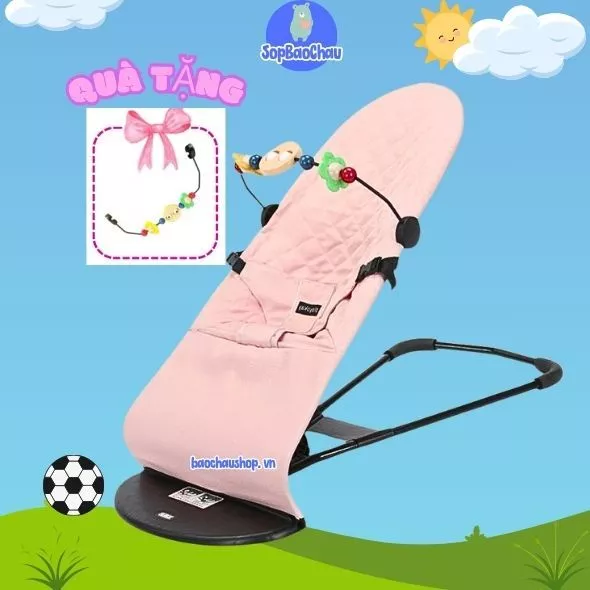 🎉𝑴𝒊𝒆̂̃𝒏 𝑺𝒊́𝒑🎉Ghế nhún⚡tặng treo đồ chơi⚡có rung cho bé| - 4