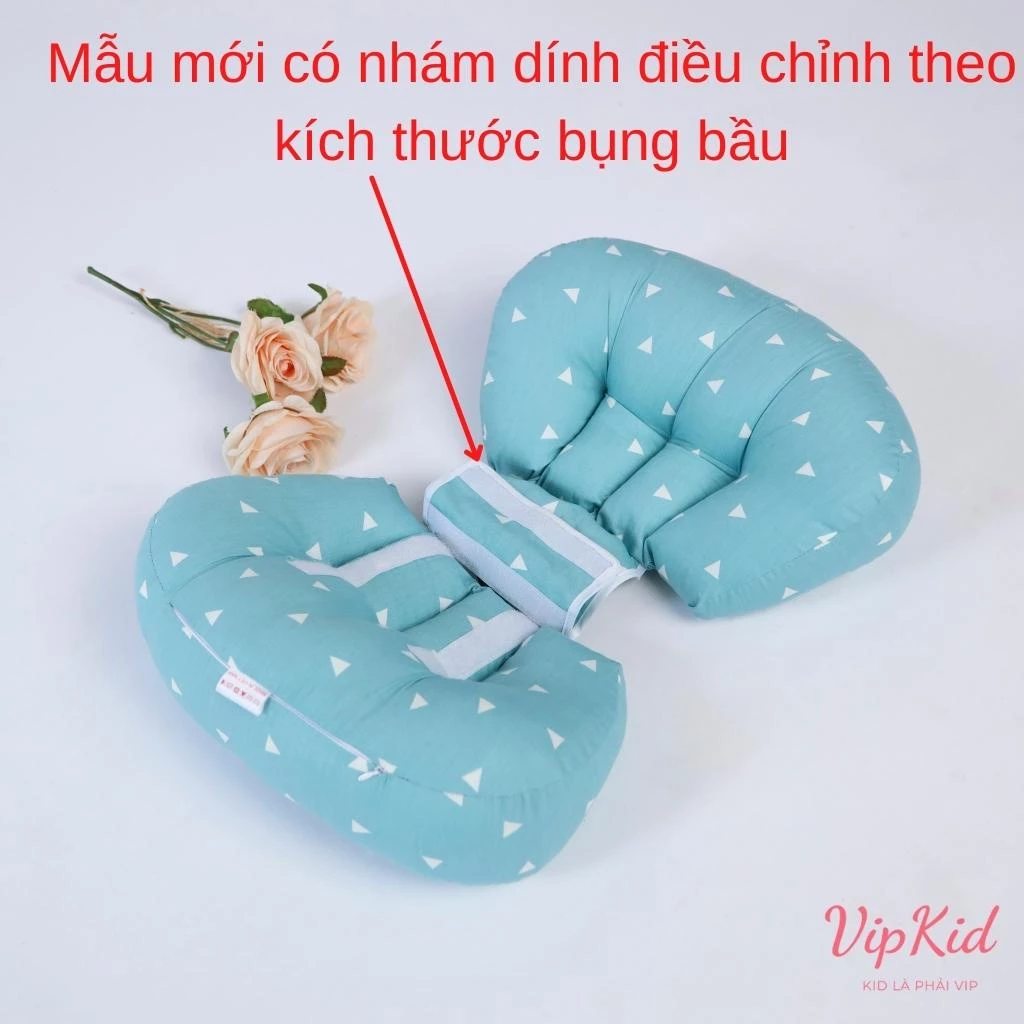 Gối bầu cánh tiên Carekids gối bà bầu giảm đau lưng đỡ bụng cho bà bầu một giấc ngủ ngon Vipkid - 2