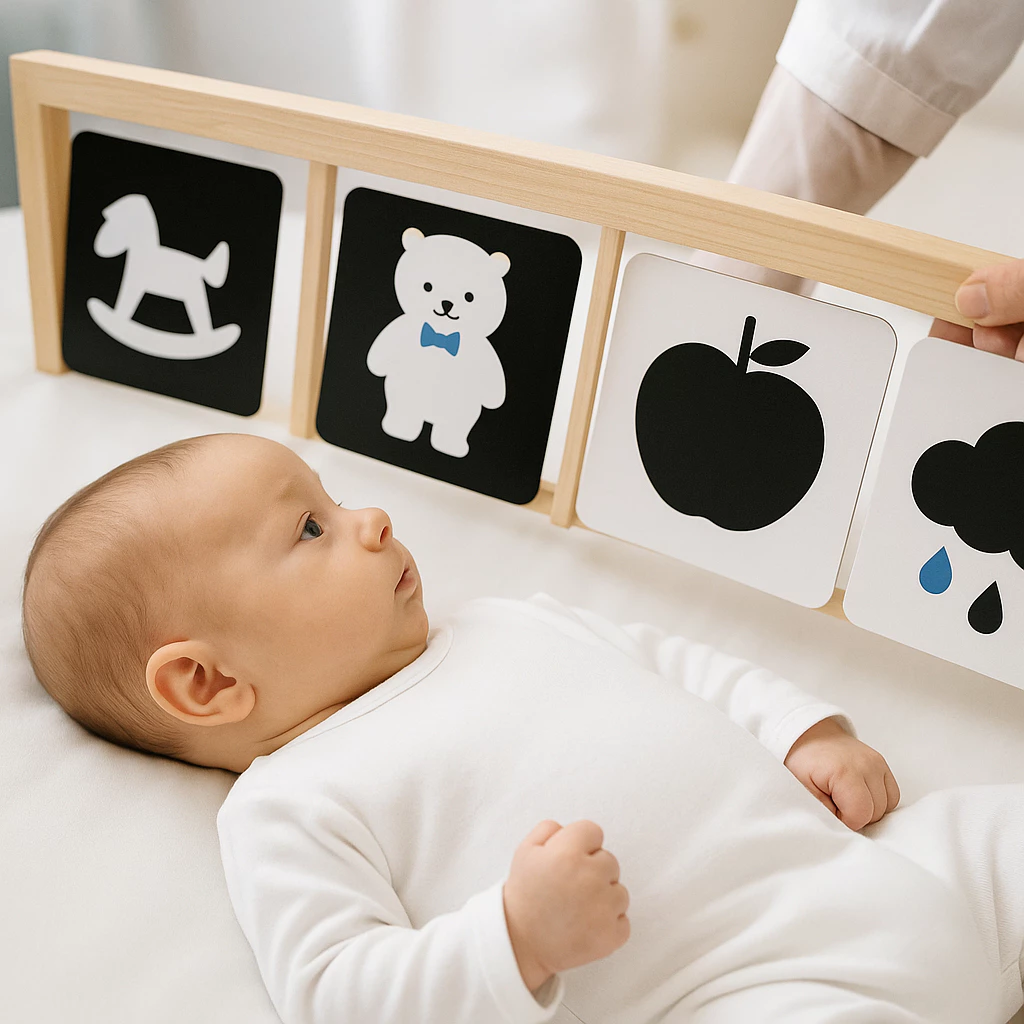 Bộ Thẻ Gấp Kích Thích Thị Giác TUANVIETBOOKS - Giúp Bé Phát Triển Toàn Diện Từ 0 đến 12 Tháng Tuổi - 2