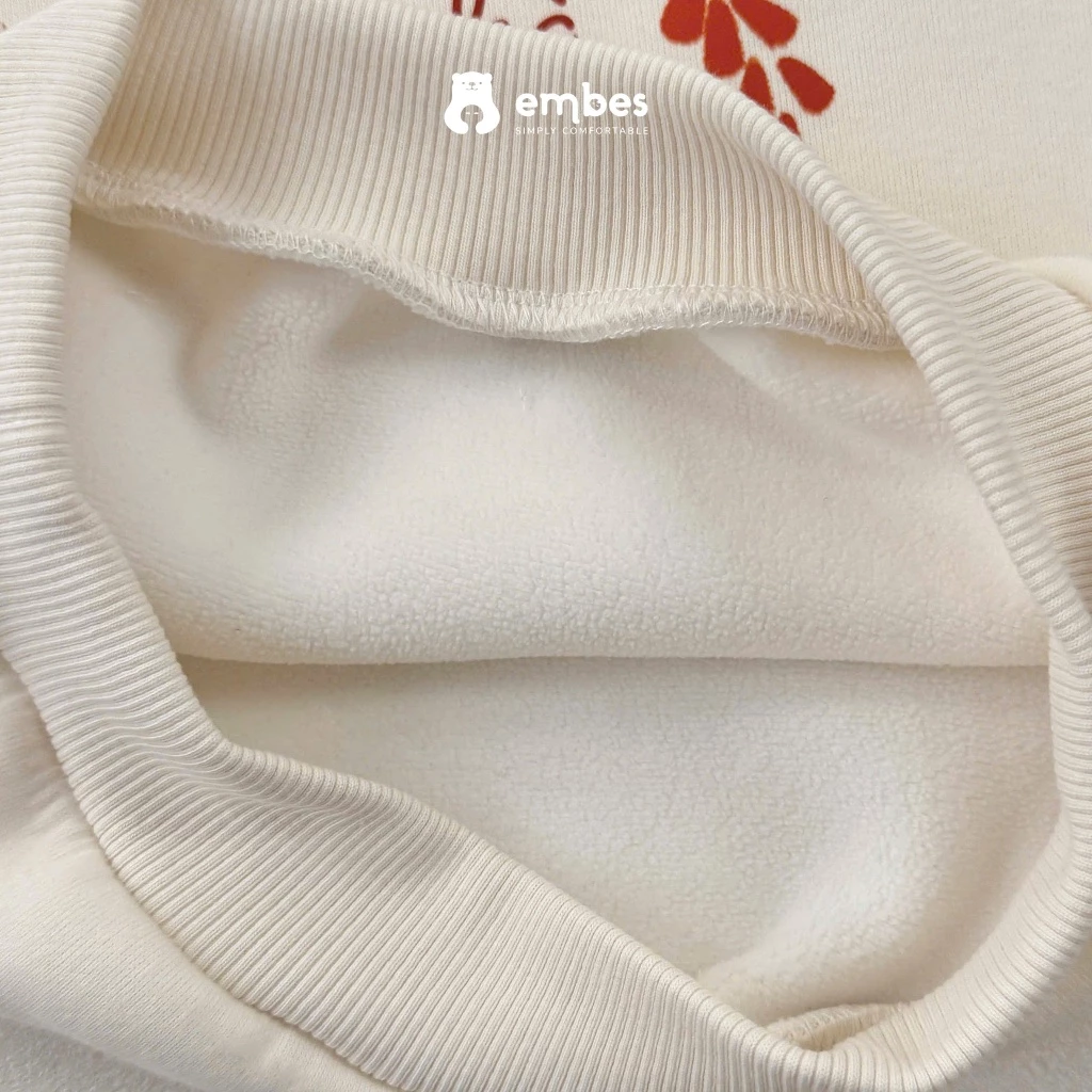 [BST TẾT 2026] Áo Nỉ Tết Gia Đình Embes - Áo Nỉ Cho Bé In Hình Họa Tiết "Tết Là Nhà" Size Từ 8-18Kg - 2