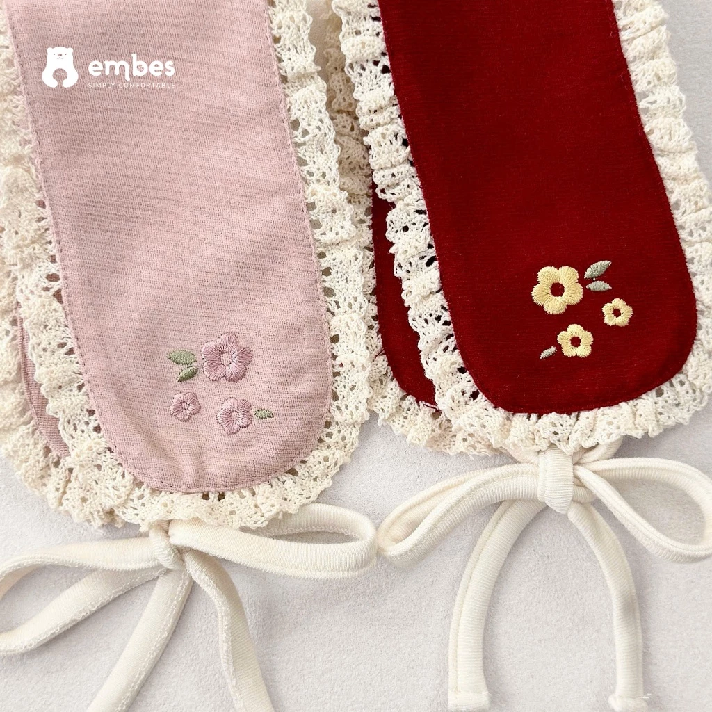 [BST TẾT 2026] Set Váy Bí Kèm Băng Đô Thêu Hoa Đào Hoa Mai Cho Bé Gái Diện Lễ, Tết Size Từ 8-18Kg - 2