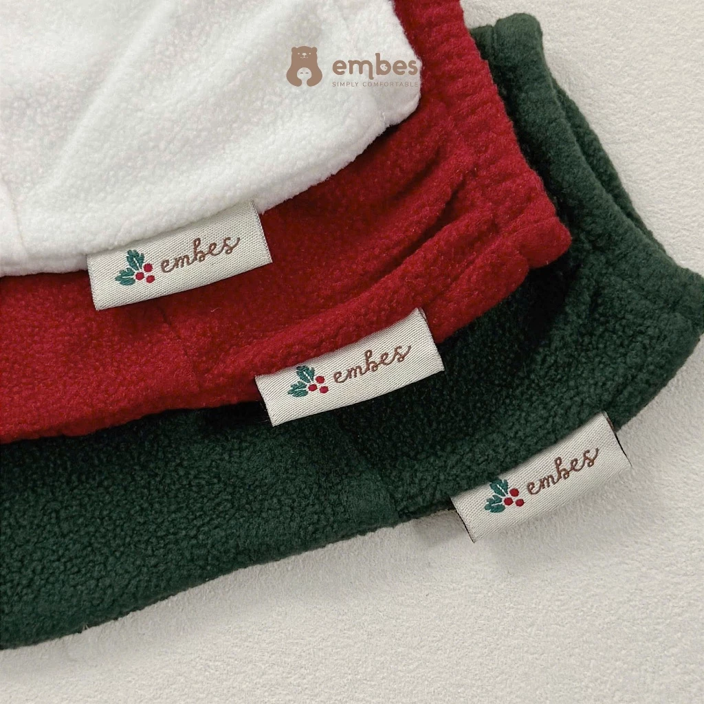 [Embes-Santa's Present] Bao Chân Người Tuyết-Snow Man Diện Lể Giáng Sinh Cho Bé Sơ Sinh Từ 0-9 Tháng - 2