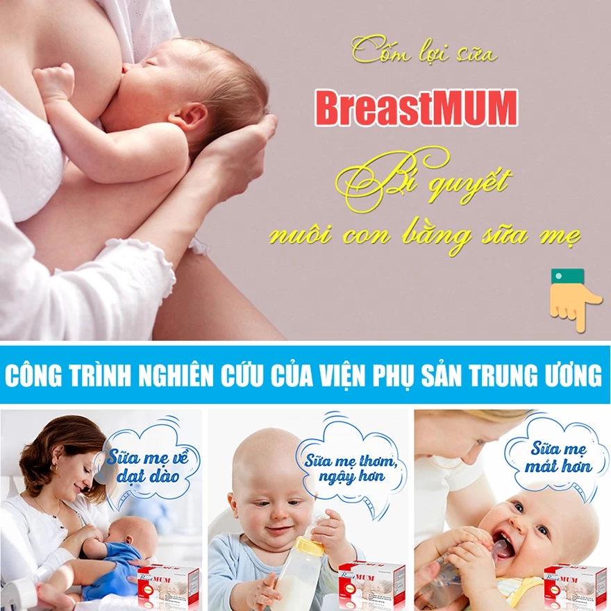 Cốm lợi sữa BreastMum – Sữa về tràn trề sau 3-5 ngày - Tăng cường số lượng và chất lượng sữa mẹ - 2