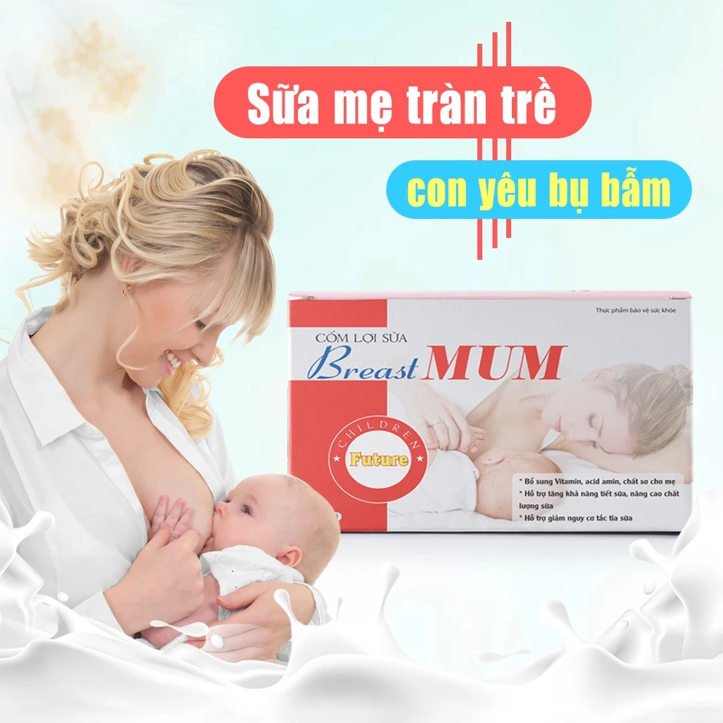 Cốm lợi sữa BreastMum – Sữa về tràn trề sau 3-5 ngày - Tăng cường số lượng và chất lượng sữa mẹ - 4