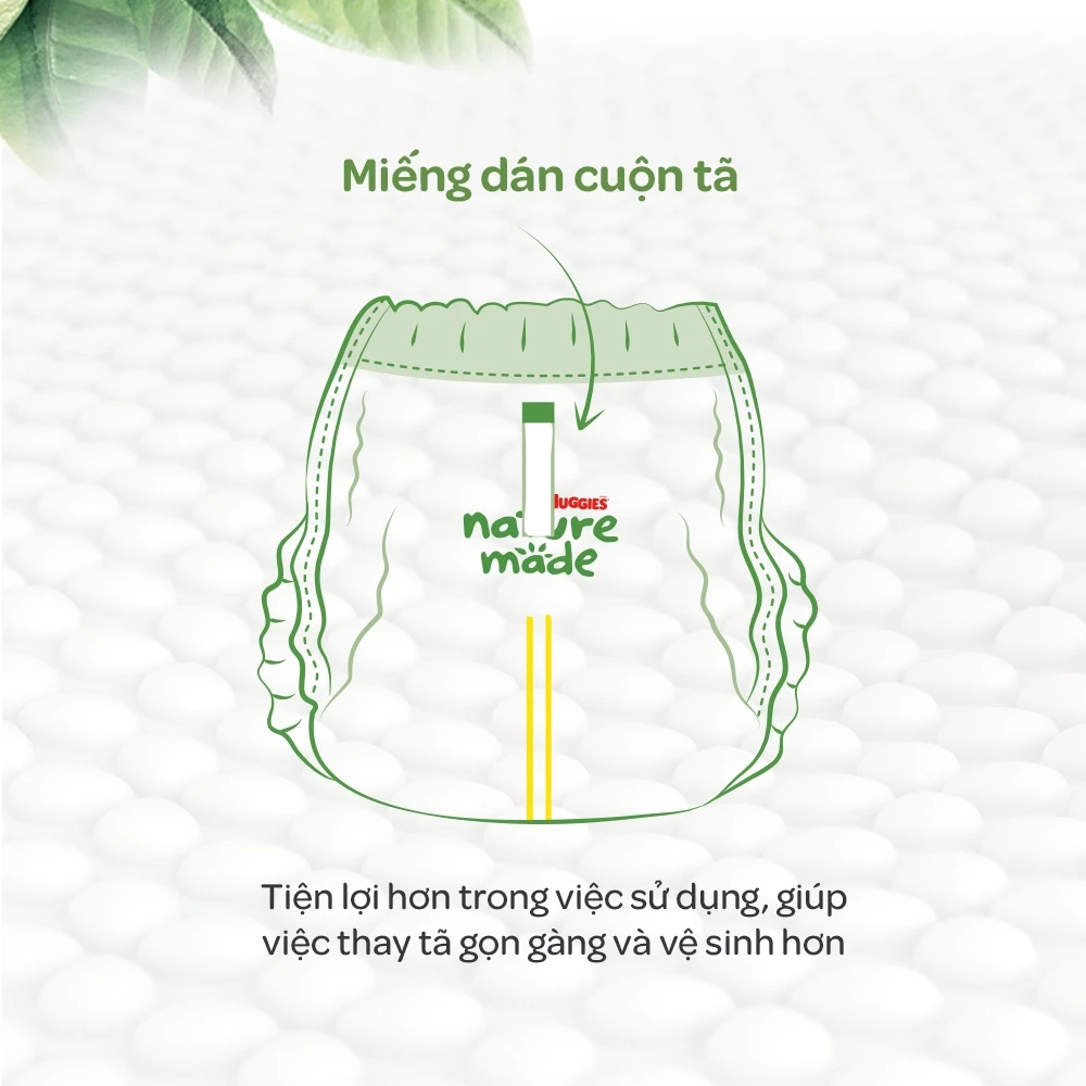 Tã Dán Huggies Platinum Nature Made Size NB60/S82/M64/L54/XL44/XXL36 - 5