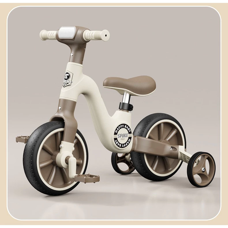 Xe đạp 3 bánh cho bé - Xe chòi chân 3 bánh thăng bằng 3in1 - 3