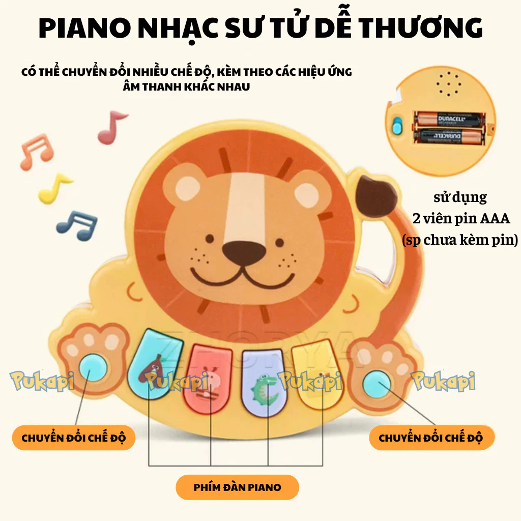 Xe Tập Đi Đa Năng Cho Bé 5IN1 Xe Tập Đứng Xe Đẩy Tập Đi Có Đa Năng Có Nhạc- Đồ Chơi Cho Bé PUKAPI - 3