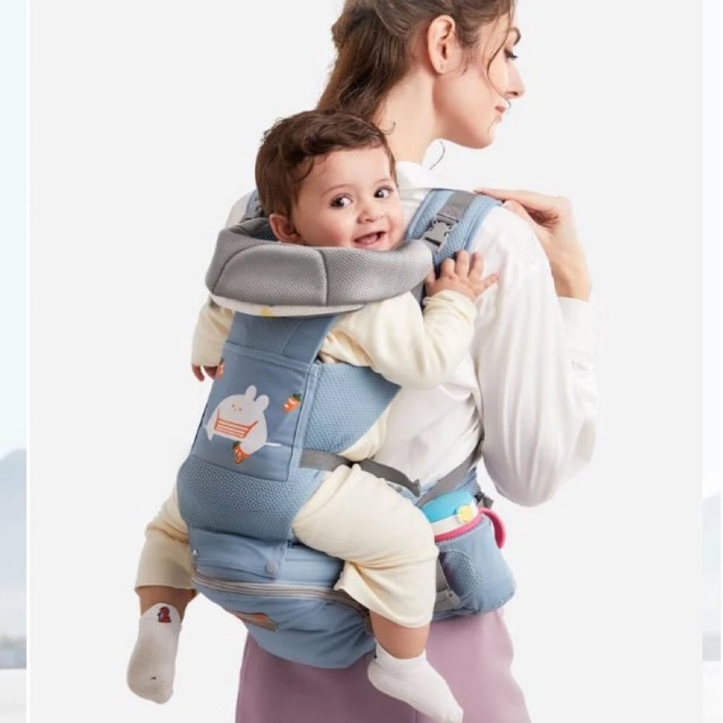 (CHÍNH HÃNG) Địu em bé chống gù Aixintu Forbaby và Tunibaby cho bé 0-36 tháng - 2