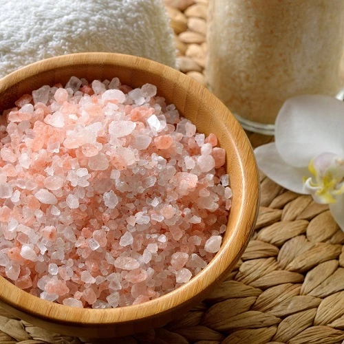 500g Muối hồng / Muối hồng Himalaya hạt mịn/ hạt thô nấu ăn, sữa hạt, pha chế cafe muối..(Pakistan) - 3