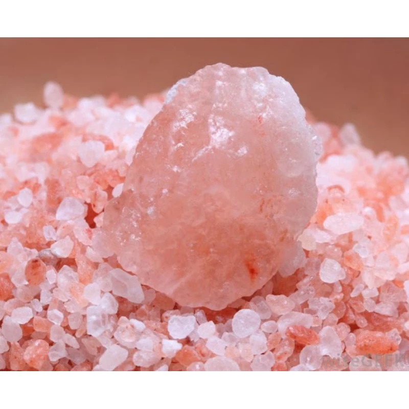1kg Muối hồng Hymalaya nguyên hạt ngâm chân thải độc (Hũ muối hạt thô) - 4