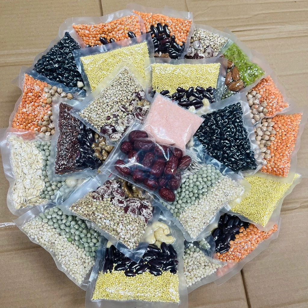 Set 30 Ngày Các Loại Hạt Dinh Dưỡng Hữu Cơ Hút Chân Không Nấu Sữa Hạt, Ăn Dặm, Nấu Cháo Cho Bé - 4