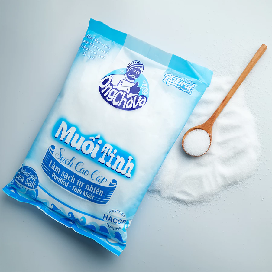 Muối Tinh Sạch Cao Cấp thương hiệu Ông Chà Và 1kg - Hàng Chính Hãng - 3