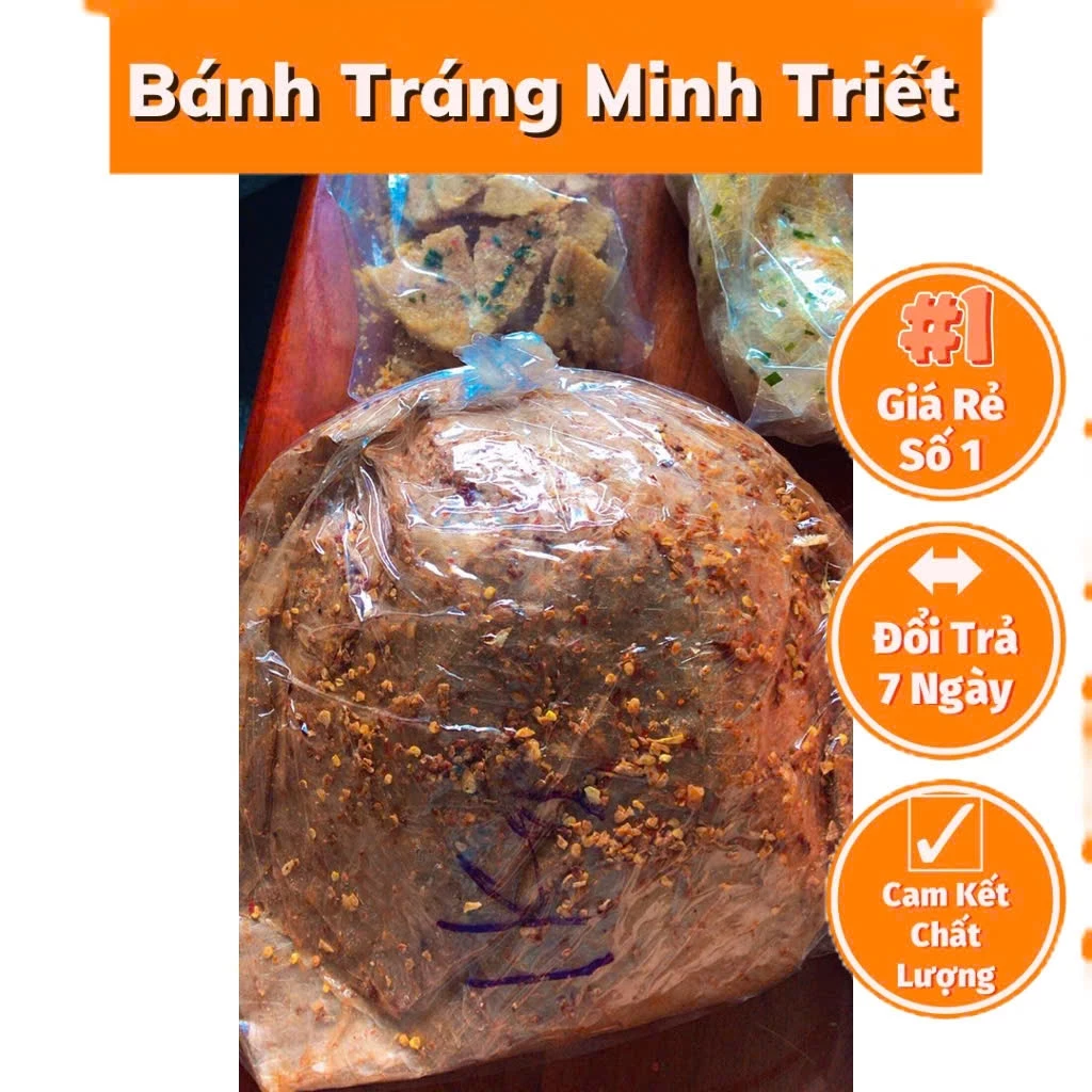 [1kg] BÁNH TRÁNG XIKE DẺO MUỐI TỎI NHUYỄN TÂY NINH