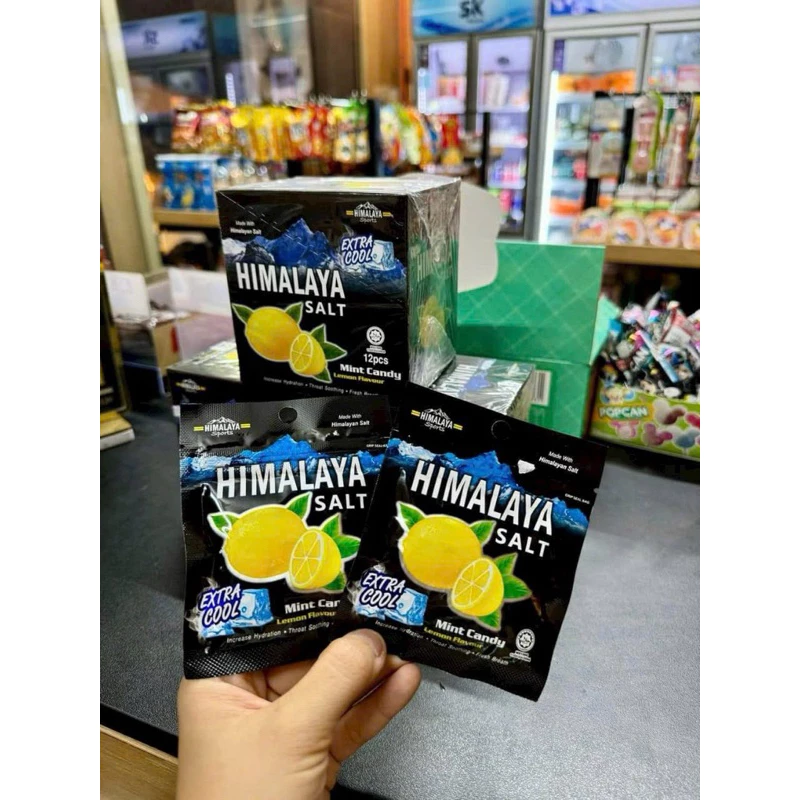 Kẹo Chanh Muối Himalaya Kẹo ngậm cao cấp Himalaya Salt Extra Cool sảng khoái - 3