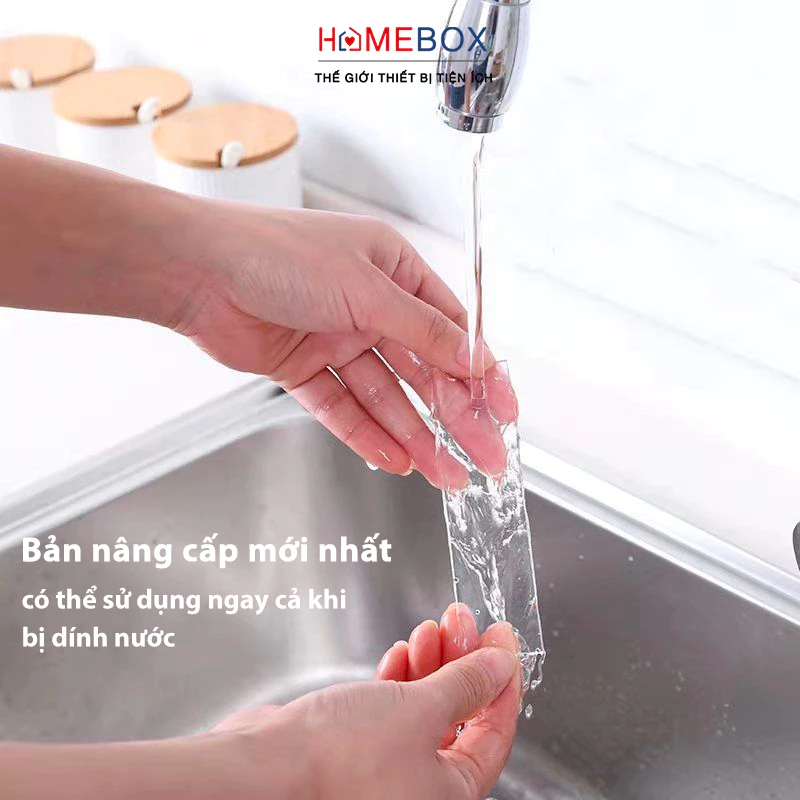 Băng Dính 2 Mặt Siêu Dính Băng Keo Nano Trong Suốt 3M Dán Tường Keo Dán Dính Mọi Bề Mặt Tiện Lợi - 2