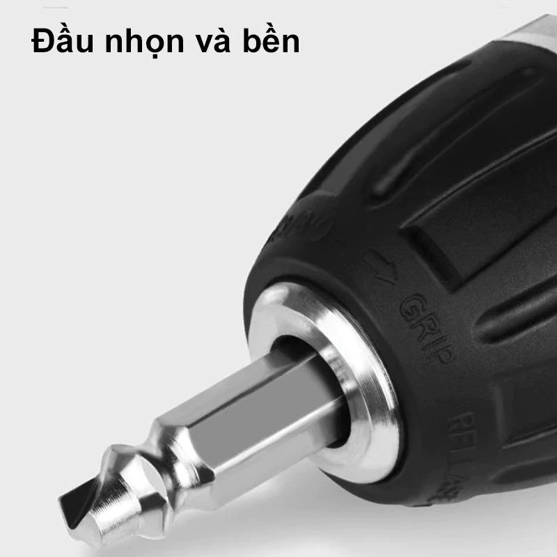 Bộ 6 Mũi Khoan,Máy tháo vít đầu bị hỏng,Dụng cụ nhổ răng trượt vít hai đầu,Tháo Ốc Vít Bị Hỏng Lt Dễ Dàng Mang Theo - 4