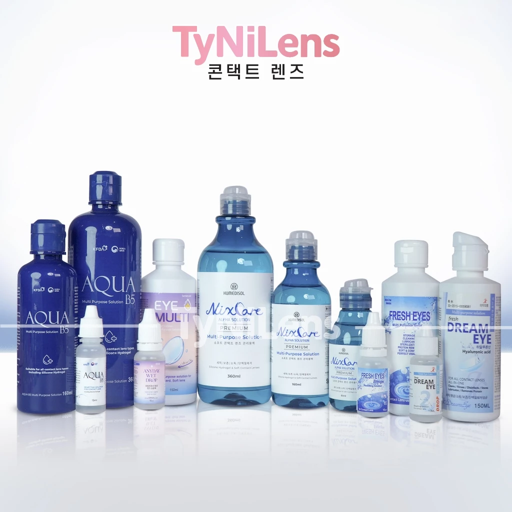 NƯỚC NGÂM, NHỎ MẮT LENS AQUA B5, FRENZ PRO, EYE PLUS MULTI, FRESH, DREAM EYE Dung Tích 360ml, 160ml, 15ml Mẫu Mới