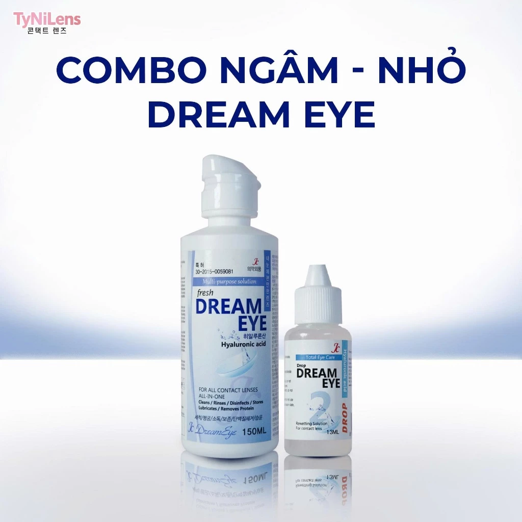 NƯỚC NGÂM, NHỎ MẮT LENS AQUA B5, FRENZ PRO, EYE PLUS MULTI, FRESH, DREAM EYE Dung Tích 360ml, 160ml, 15ml Mẫu Mới - 2