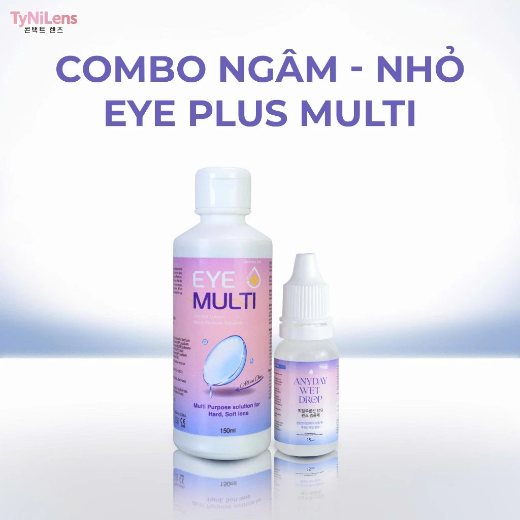 NƯỚC NGÂM, NHỎ MẮT LENS AQUA B5, FRENZ PRO, EYE PLUS MULTI, FRESH, DREAM EYE Dung Tích 360ml, 160ml, 15ml Mẫu Mới - 4