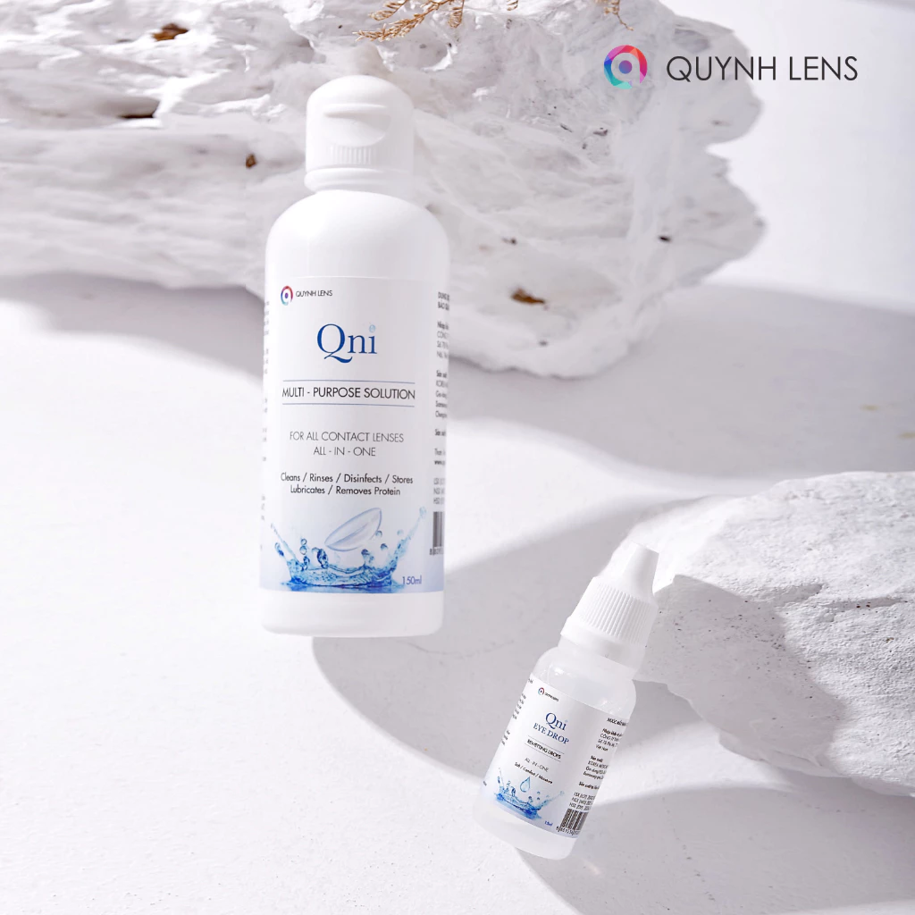 Nước ngâm và nhỏ mắt lens Hàn Quốc QUYNH LENS - 2