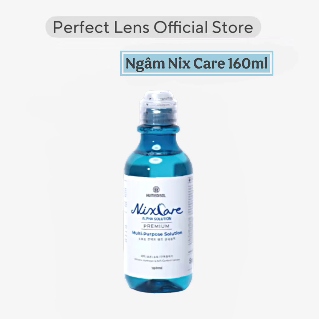Nước Ngâm, Nhỏ Kính Áp Tròng Aqua B5 Angel Eyes Zero Seven Lens Perfect 160/360ml Giúp Làm Ẩm Lens - 3