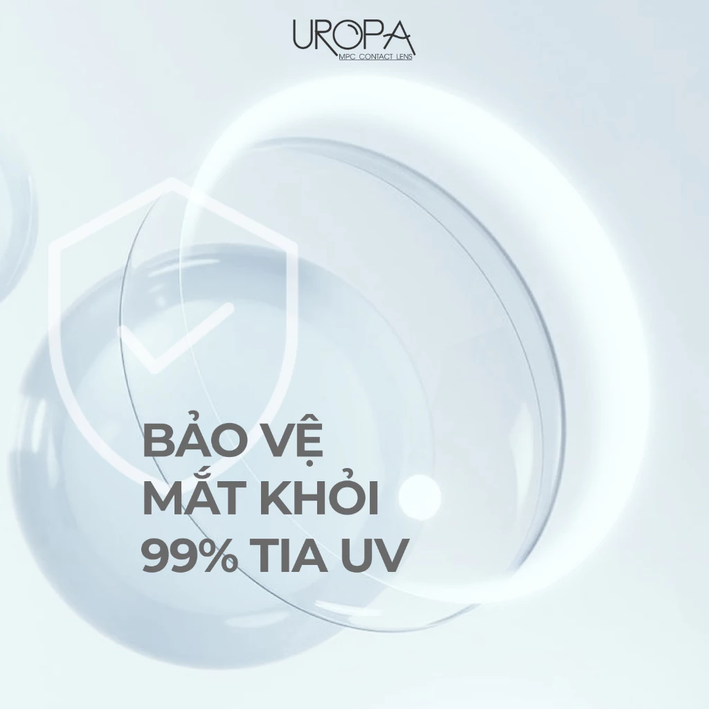 Lens 1 ngày cận trong suốt kính áp tròng UROPA siêu cấp ẩm (từ -1.00 -> -10.00 độ) - 3